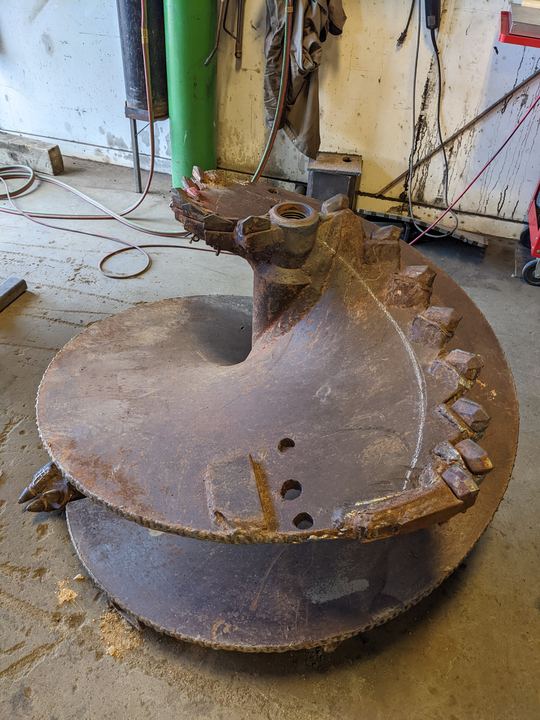 Auger rebuild, photo 1 of 4