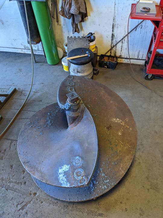 Auger rebuild, photo 2 of 4