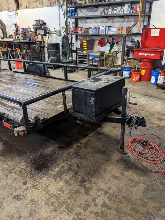 Custom trailer for a tracked Polaris, photo 1 of 7
