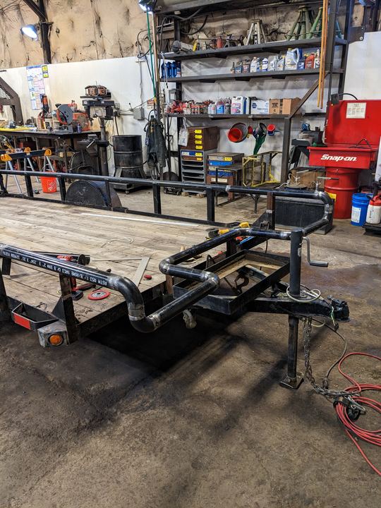 Custom trailer for a tracked Polaris, photo 2 of 7