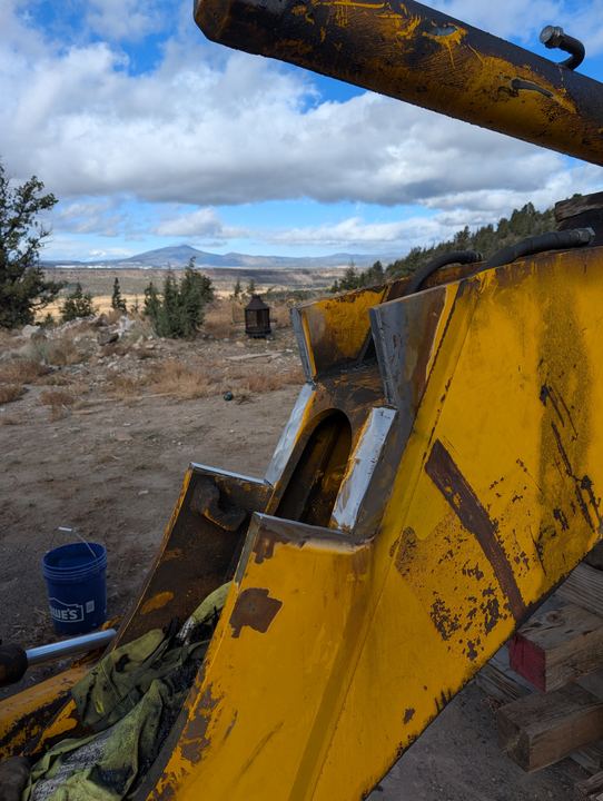 JCB backhoe boom rebuild, photo 8 of 14