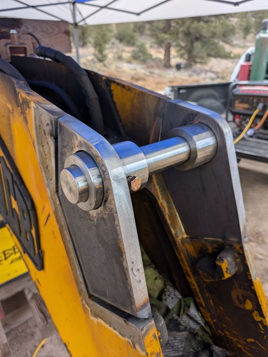 JCB backhoe boom rebuild, photo 12 of 14