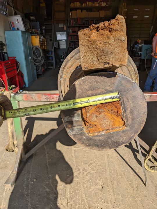 Kelly bar drive stub rebuild, photo 1 of 13