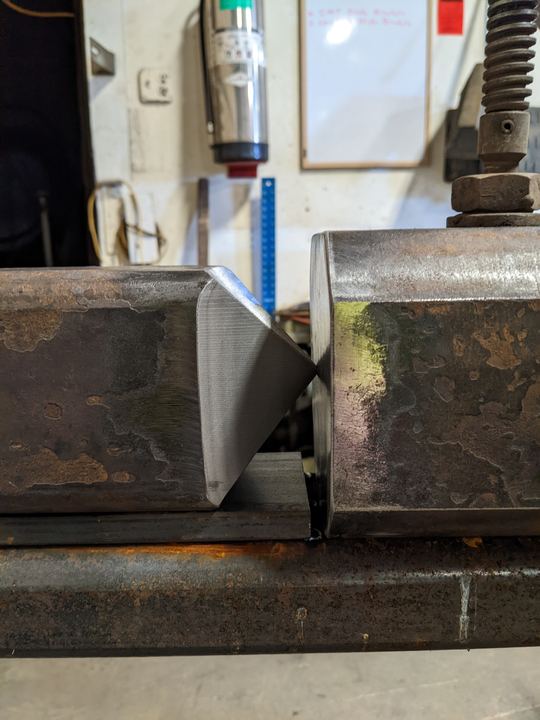 Kelly bar drive stub rebuild, photo 3 of 13