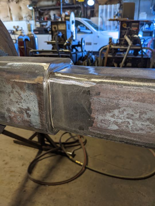 Kelly bar drive stub rebuild, photo 10 of 13
