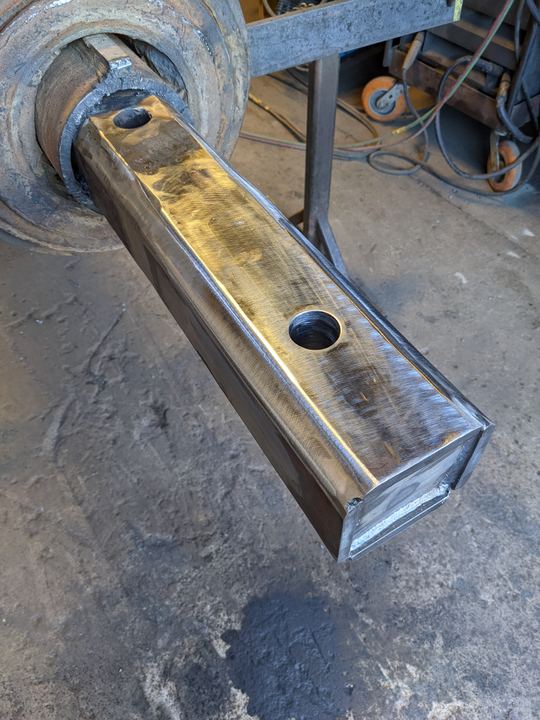 Kelly bar drive stub rebuild