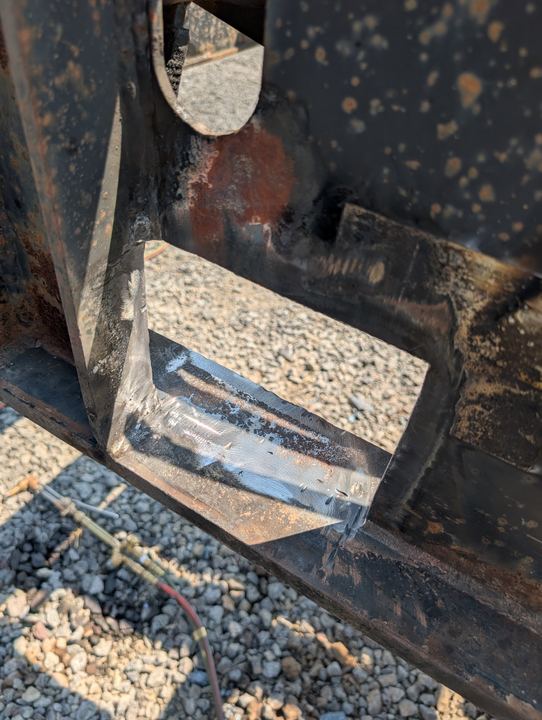 Lowboy frame jack rebuild, photo 7 of 15