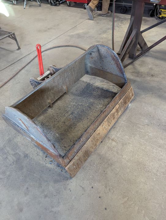 Mini ex bucket rebuild, photo 2 of 9