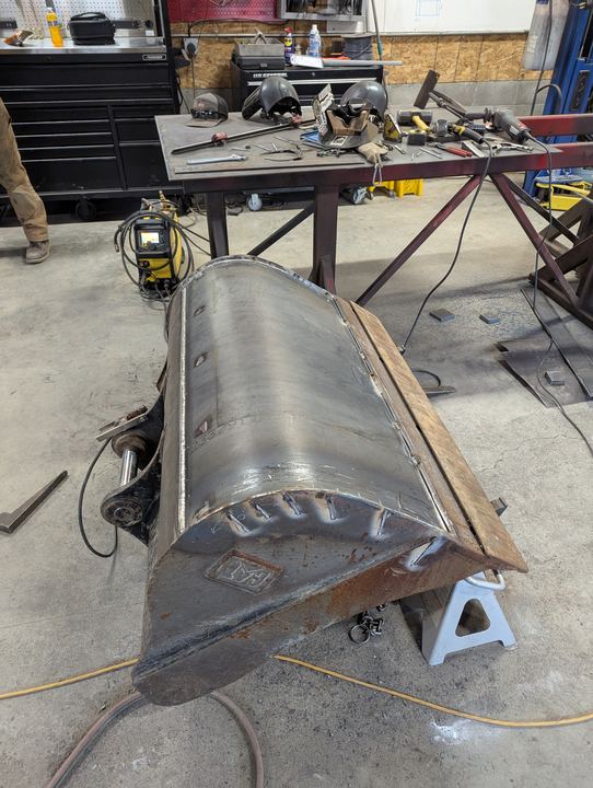 Mini ex bucket rebuild, photo 6 of 9