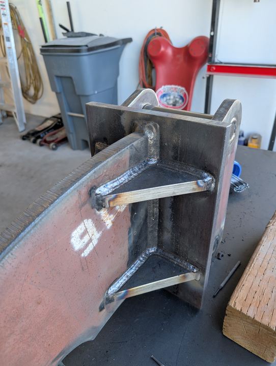 Mini ex rock ripper build, photo 10 of 13