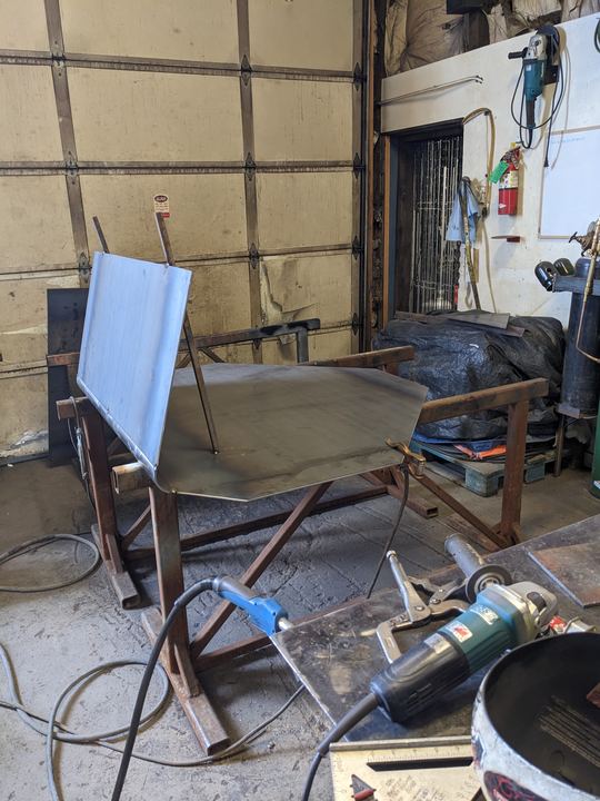 Skid steer post hole concrete bucket, photo 1 of 10